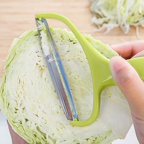 Stainless Steel Vegetable Fruit Peeler Cabbage Grater Patato Cutter Slicer Kitchen Pratical Paring Knife Gadgets 997358