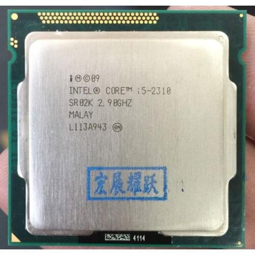 Intel Core i5-2310 i5 2310 Processor (6M Cache, 2.9GHz) LGA1155 Quad-Core PC Computer Desktop CPU
