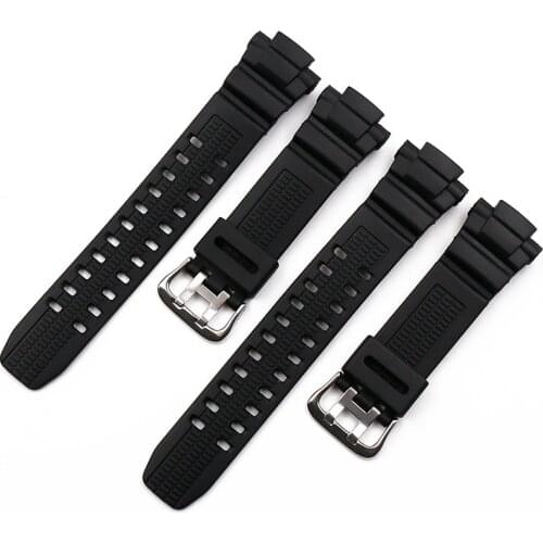Pin buckle resin strap mens watch accessories for Casio GW-3000B 3500B 2500B 2000 G-1500B waterproof rubber strap watch band