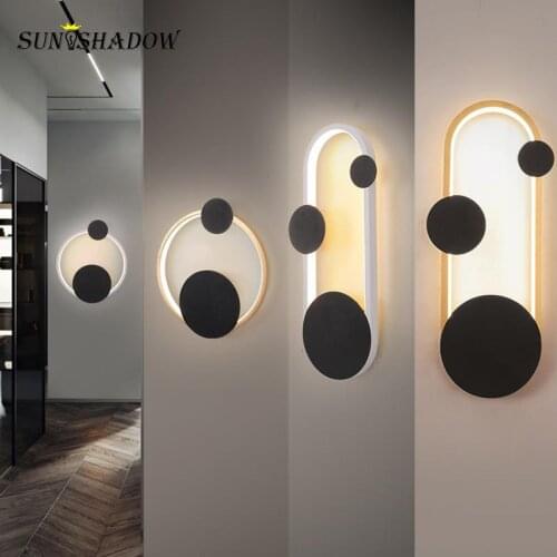 Indoor Modern Led Wall Light For Aisle Corrridor Wall Lamp For Bedroom Bedside Light Fixture Living Room Dining Room Luminaires