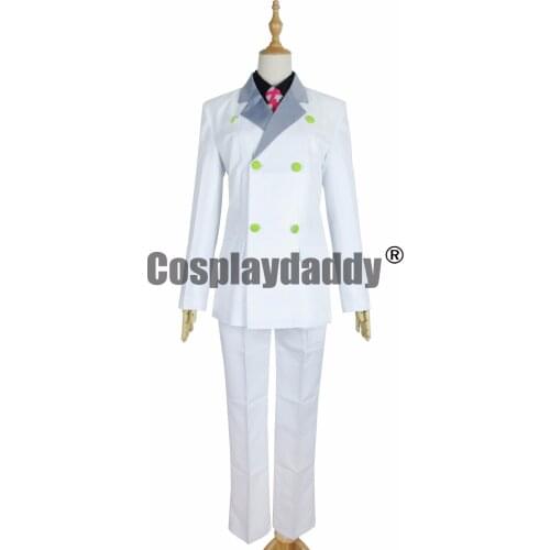 Tokyo Ghoul Yakumo Oomori Yamori Haloween White Uniform Set Cosplay Costume