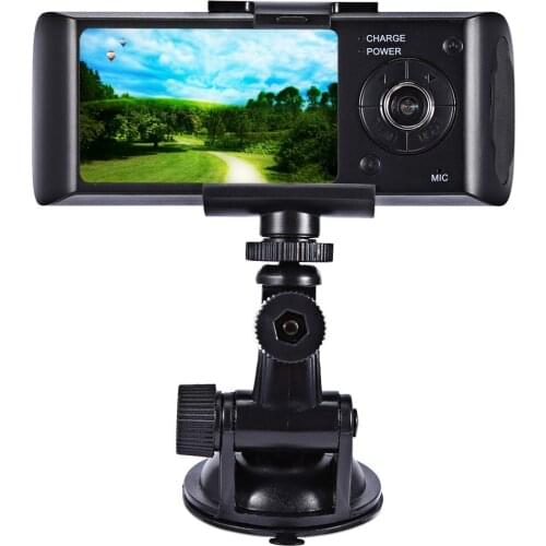 Fumalon 2.7" Dual Lens Dash Cam Car DVR Vehicle Camera Video Recorder Car Camera with GPS Module G-Sensor