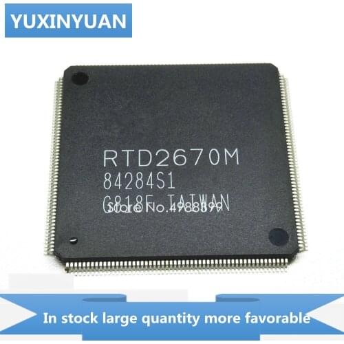 YUXINYUAN RTD2670M RTD2670 RTD 2670M 2670 TQFP216 in stock