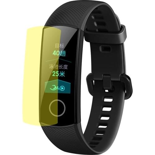Protective Film For Huawei Honor Band 4 Wristband Screen Protector Film Honor Band 4 Anti-shock Soft TPU HD Ultra