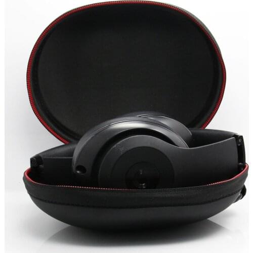 Headphone bags Zipper Hard Earphone Case EVA Leather Headphone Storage Bag Protective for Beats Studio2.0 haedphones