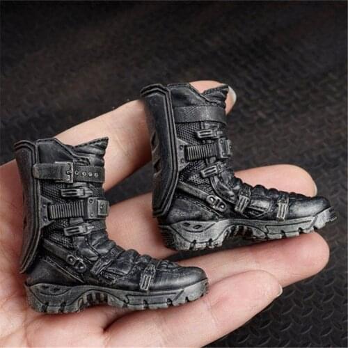 1/6 Female/Male Shoes Solid Boots Hiking Combat Soldier Accessories Suitable for 12" Action Figure Doll Toys