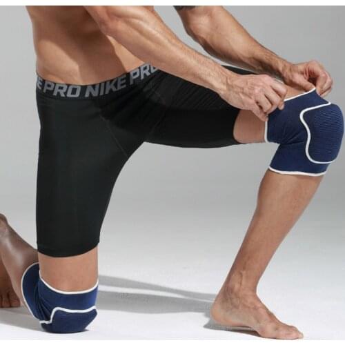 1 Pair Sport Knee Pads Thickened Sponge Keepads Dancing Tennis Volleyball Skateboard Fitness Safety Knee Support Brace Protector