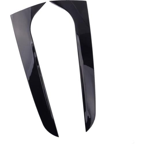 1 Pair Car Rear Window Side Spoiler Canards Trim Fit For Audi A4 B8 Allroad Avant 2009 2010 2011 2012 2013 2014 2015 2016