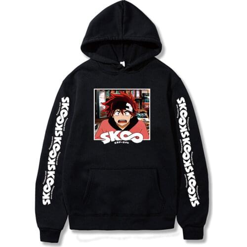 2021 Janpanese Anime SK8 The Infinity reki Hoodie men Kpop Sweatshirts Kawaii streetwear Skateboard Boys