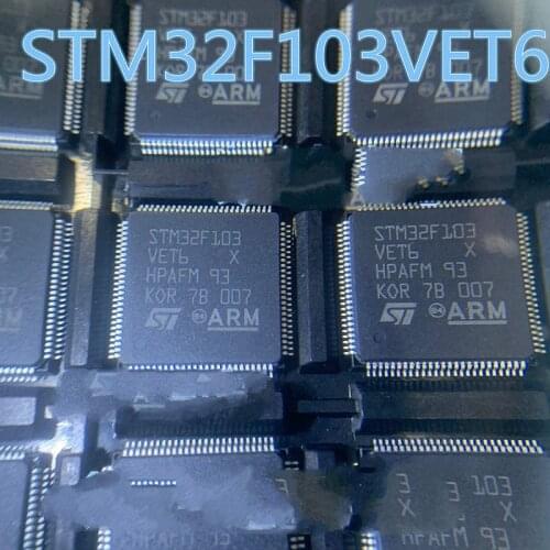 3pcs STM32F103VET6 LQFP100 chip For Electrical Equipment XP015I