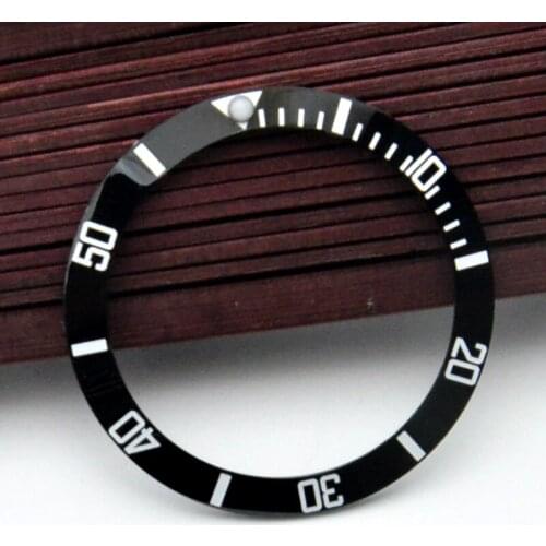 Watch Accessories Ceramic Ring Mouth Titanium Metal SUB Watch Case Ring Two-Color GMT Water Ghost Substitute Green Water Ghost