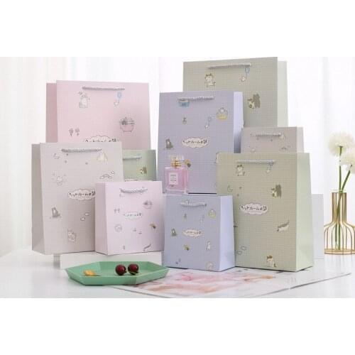 AVEBIEN Cadeau Zakjes Creative Cartoon Tote Cookie Bag Childrens Day Birthday Party Gift Baby Souvenirs конфеты Packaging Bag