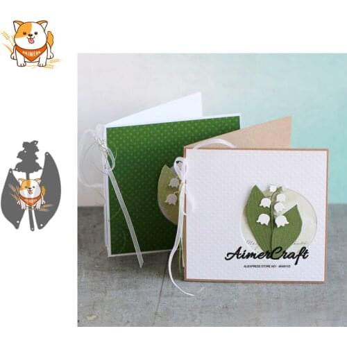 Flower Plant Metal Cutting Dies Scrapbooking Stencil For DIY Paper Card Decorative Embossing Die Cut Craft Dies New 2019