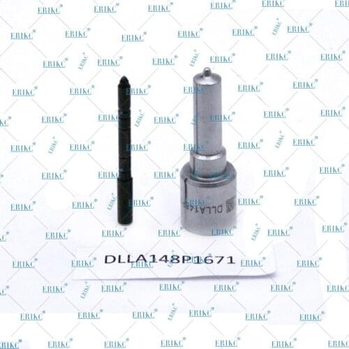 ERIKC 0445120102 Fuel Injector Spare Parts Dlla 148 P 1671 Oil Fog Nozzle Dlla 148p 1671 High Precise Nozzle Oem 0 433 172 025