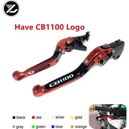 Have CB1100 Logo for honda CB1100/GIO special 2013-2016 Motorcycle Adjustable Ropes Cables Lever Moto Clutch Brake Levers