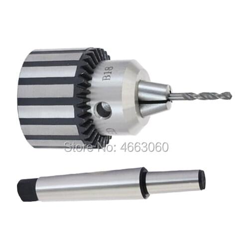 Flat tail Morse cone MTA1 2 3 MTB2 3 B16 18 morse tapper Shank Drill Chuck 0.5-16mm Heavy Duty Taper Arbor Milling Tool