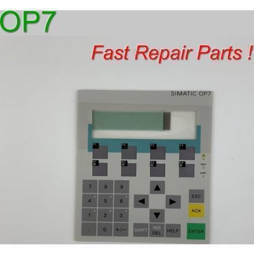 6AV3607-1JC30-0AX0 OP7 DP12 Membrane Keypad for SIMATIC HMI Panel repair~do it yourself, Have in stock