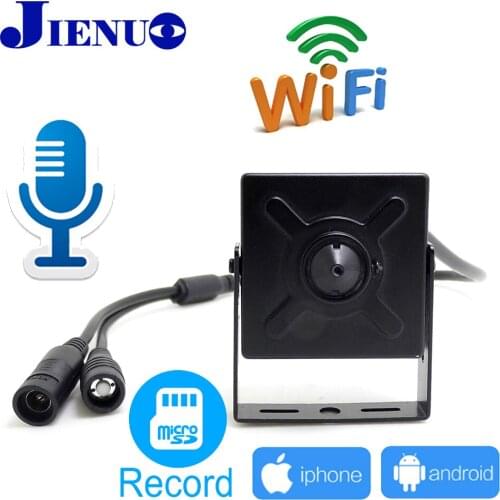 JIENU Ip Camera wifi 720P 960P 1080P CCTV Security Mini Surveillance Support Audio Micro SD Slot Ipcam Wireless Home Small Cam