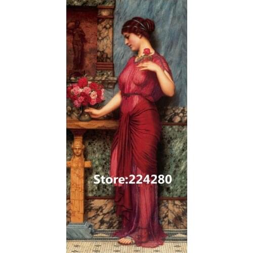 Needlework.for embroidery,DIY 14CT Unprinted Victoria girls painting Cross stitch kits people Cross-Stitching decor crafts
