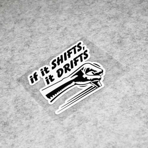 NO.S145 Japan JDM DRIFTS Racing Modification Car Styling Car Stickers and Decals Waterproof Car Trunk Stickers