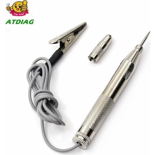 New Car-Styling DC 6V 12V 24V Light System Test Probe Lamp Continuity Car Electronic Voltage Circuit Tester Diagnostic Cable