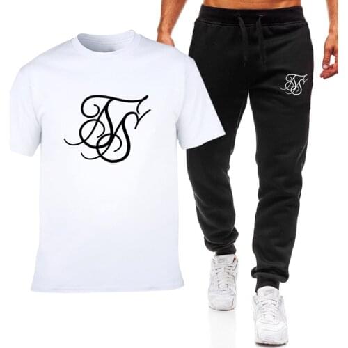 2021 SikSilk New Mens Fashion T-Shirt Sports Suit Multi-Color Short-Sleeved Summer Light Breathable Pullover +114
