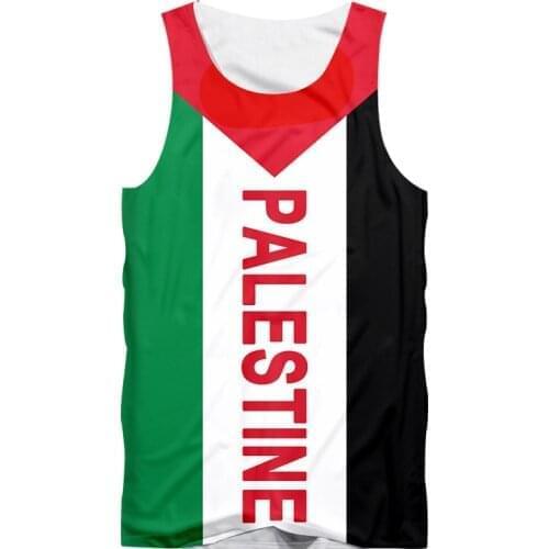 OGKB Free Palestine Flag 3D Printed Mens Tank Top Summer Sleeveless Oversize Undershirt Clothing Dropshipping Save Palestine