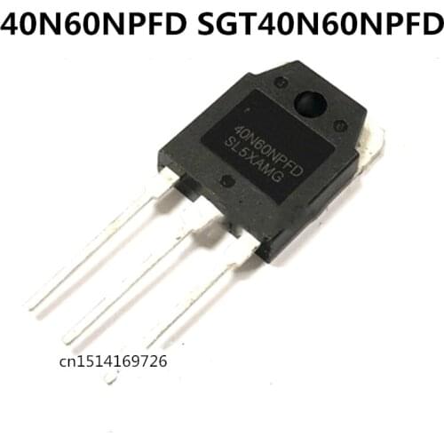 Original New / 2pcs / 40N60NPFD TO-3P 600V 40A