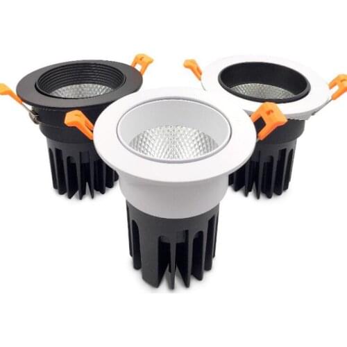 YOU Runde Led downlight licht COB Decke Spot Licht 5W 7W 12W 15W 20W 24W 30W 35W 40W 45W 50W LED decke einbau Lichter