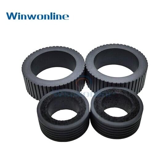 1 SET For Fujitsu Fi7240 7160 7260 7180 7130 7220 7135 7120 7230 7235 Fi7280 FI7140 FI7460 FI7480 FEED ROLLER RUBBER KIT