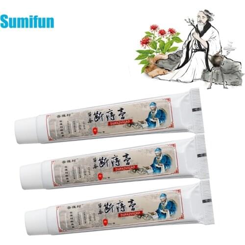 3Pcs HuaTuo Hemorrhoids Ointment Internal External Anal Fissure Cream Pain Reliving Chinese Herbs Medical Plasters With 3 Tubes
