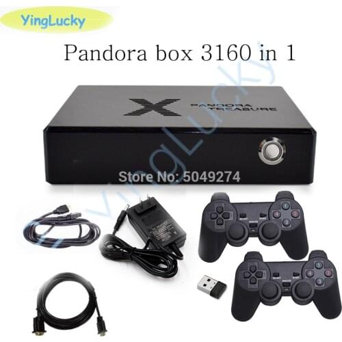 3160 in 1 Pandora Saga Box Gamepad Wireless Arcade Free Game Coin Games 3D HD Video Console TV Games HDMI VGA