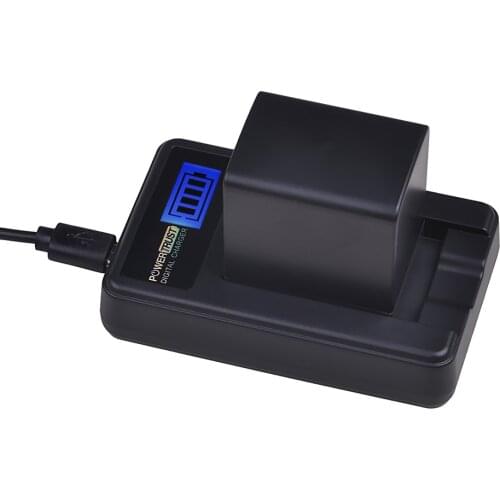 1Pcs BP-820 BP820 Camcorder Battery and LCD USB Charger for Canon VIXIA GX10, HFG20, HF G21, HFG30, HFG40, HFM30, HFM31, HFM32
