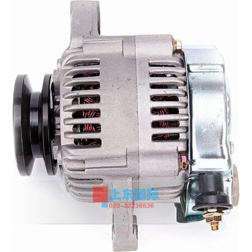 Free shipping for EX55 / ZAX55 generator Hitachi 4LE2 engine motor 12V45A excavator accessories digger parts