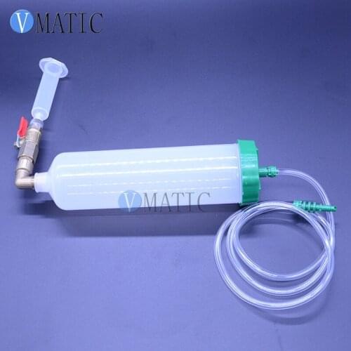 Free Shipping Glue Prefill Project With 1Pc 300cc/ml Pneumatic Syringe And 1Pc 10cc/ml Syringe With Adapter