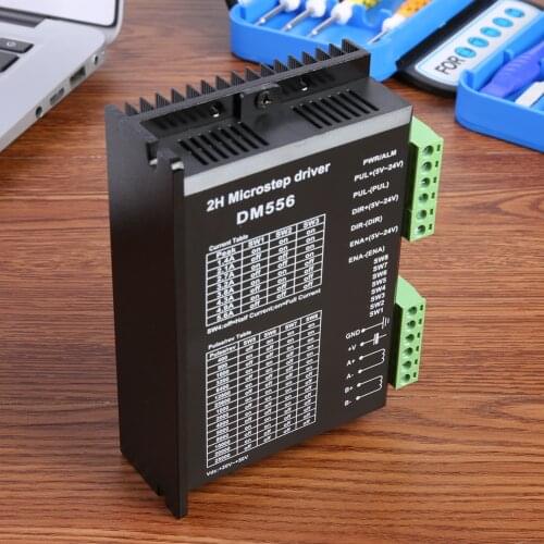 DM556 Digital Stepper Motor Driver 2-Phase 5.6A Controller for Nema 23 57mm 34 86mm Stepping Motor Replaces M556