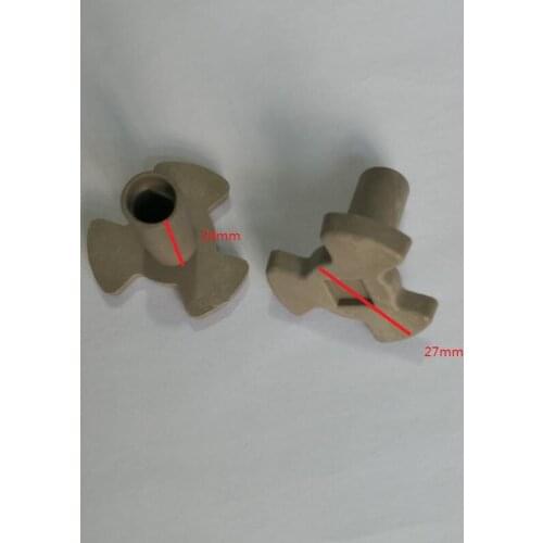 Microwave Oven Parts Y shape Triangle bracket support glass plate rotary core rod length 24mm