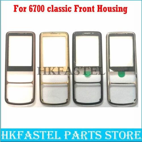 HKFASTEL New High Quality Housing For Nokia 6700 6700c 6700 classic Mobile Phone replacement Middle Housing Back battery Cover