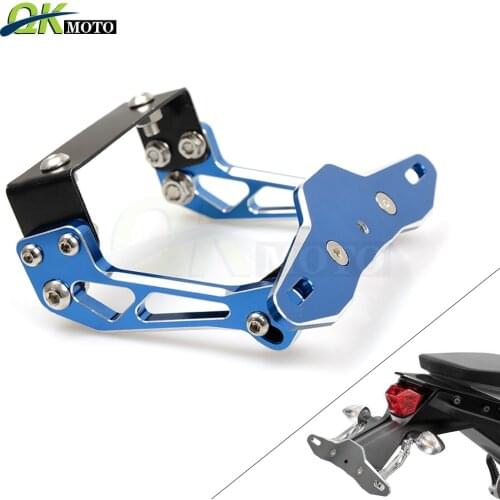 Motorcycle License Plate Bracket Holder Rear License Plate Frame Number Plate Bracket For Suzuki GSR 600 GSX 650F SV650 TL 1000R