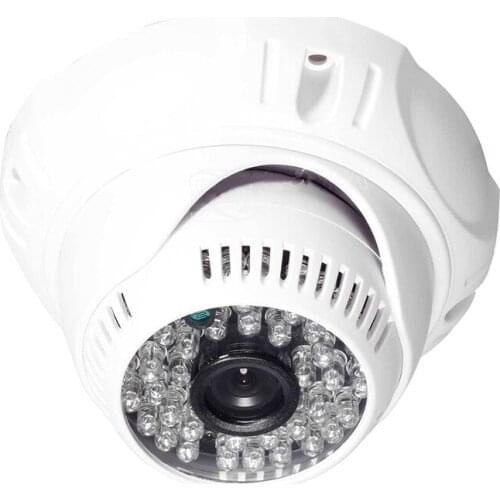 Dome AHD 1080P 2.0MP 6MM Analog CCTV Camera Night Vision Security Color Indoor Video Surveillance Camera NTSC PAL BNC White