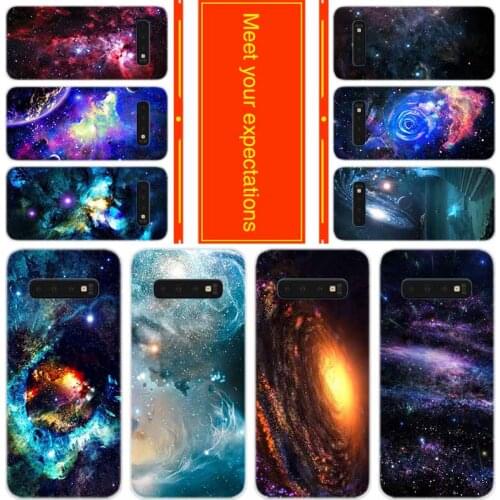Case Soft for Samsung Note 20 10 9 8 TPU Silicone Cover Pack Note20plus Note10pro Bumper Bag Fitted Cases Space Star