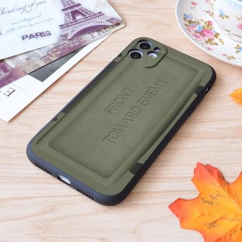 Claymore Front Toward Enemy Print Soft Silicone Matt Case For Apple iPhone Case