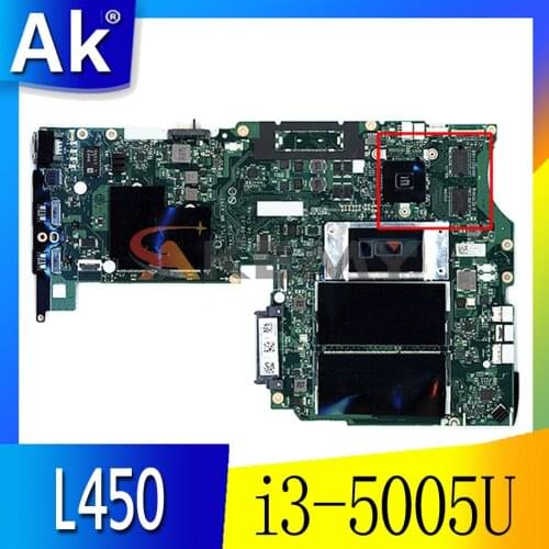 NM-A351 Motherboard For Lenovo ThinkPad L450 NM-A351 Laotop Mainboard with i3-5005U CPU R5 M240 GPU