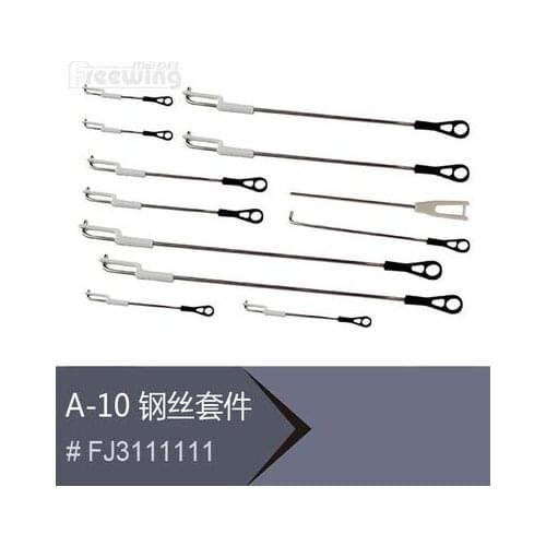 Push rods for Freewing Twin 80mm rc plane jet A10 A-10 F-10