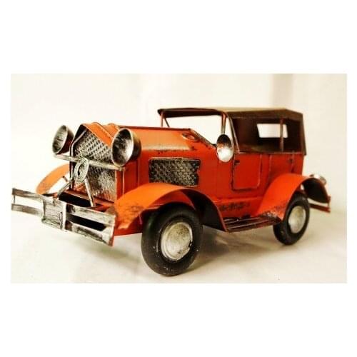 Vintage Model car novelty gift cotans webworm business gift furniture collection Iron Craft Home/pub decor