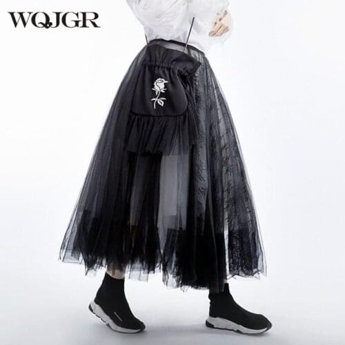 Женские юбки с высокой талией WQJGR China At AliExpress