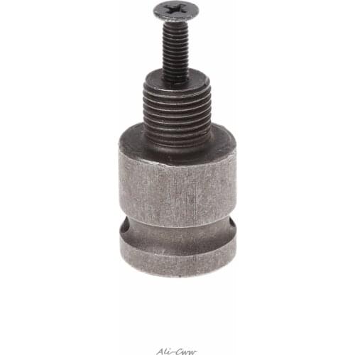 1/2'' Drill Chuck Adaptor For Impact Wrench Conversion 1/2-20UNF with 1 Pc Screw