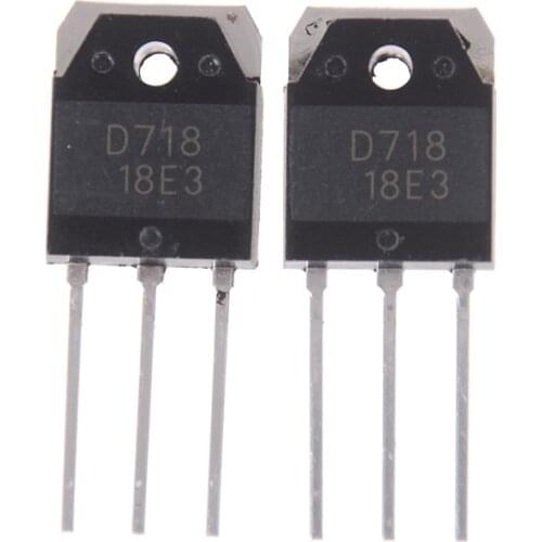 1pair(2pcs) New Hot Original 2SB688 & 2SD718 KEC Transistor B688 & D718