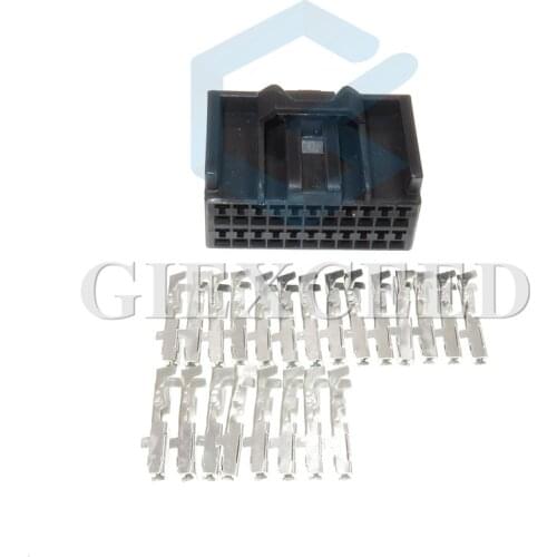 2 Sets 22 Pin 7283-5834 Female Male Automotive Wiring Harness Connector 22P Cable Socket Plug