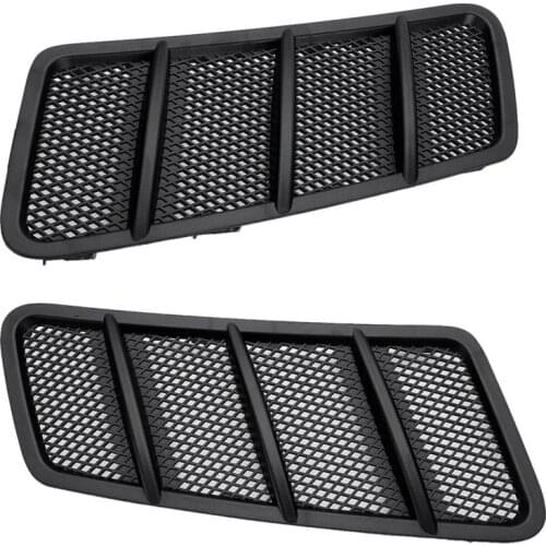 2Pcs Car Front Hood Vent Grille Air Flow Intake Hood for Mercedes Benz W166 GL GL350 GL450 GL550 ML ML350 ML550 2012-2015